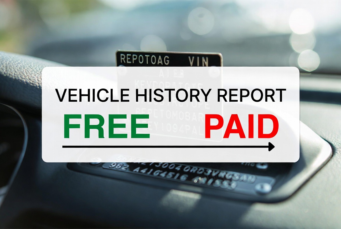 Free car VIN report options and comprehensive vehicle history insights